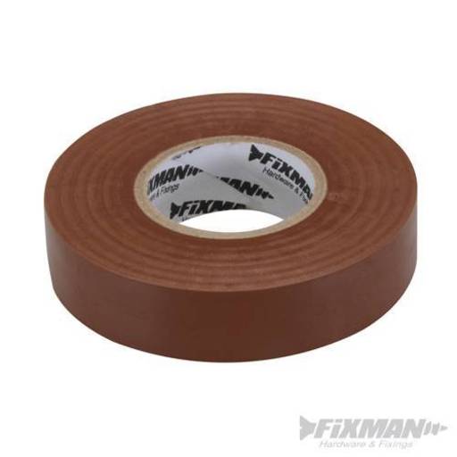 Insulation Tape, Brown, 19mm, 33m Image 1