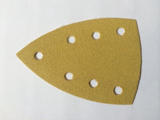 Starcke 120G Sanding Triangles, 100x150mm, 7 Holes, Velcro Image 1