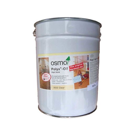 Osmo Polyx-Oil Original, Hardwax-Oil, Clear Satin, 10L Image 1