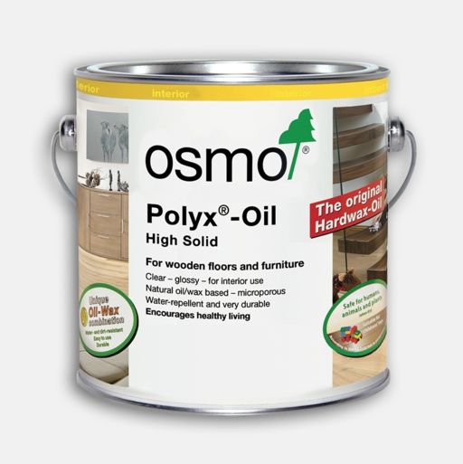 Osmo Polyx-Oil Original, Hardwax-Oil, Clear Glossy, 125ml Image 1