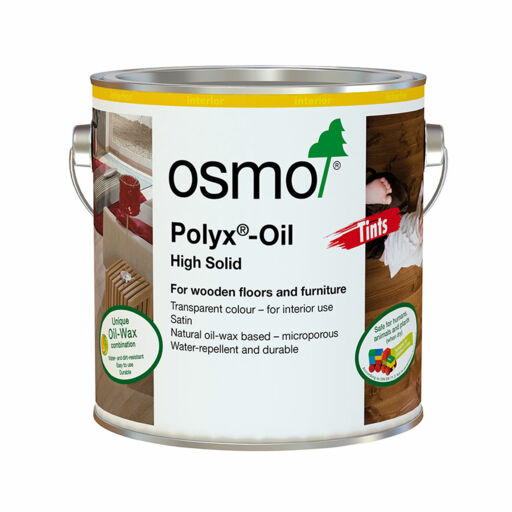 Osmo Polyx-Oil Tints, Hardwax-Oil, White, 125ml Image 1