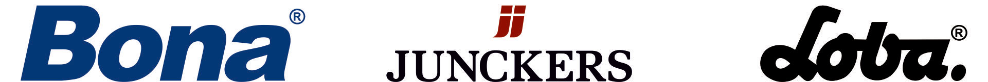 Our trusted partner brands - Bona, Junckers, Loba, and more