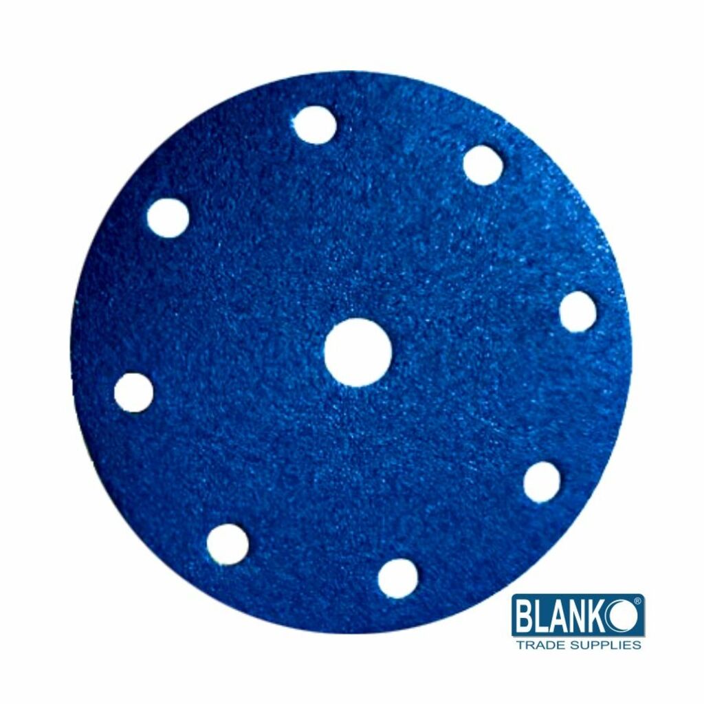 Blanko Professional Zirconia Sanding Discs, 152mm, 8+1 Holes, 120G, Festool Image 1