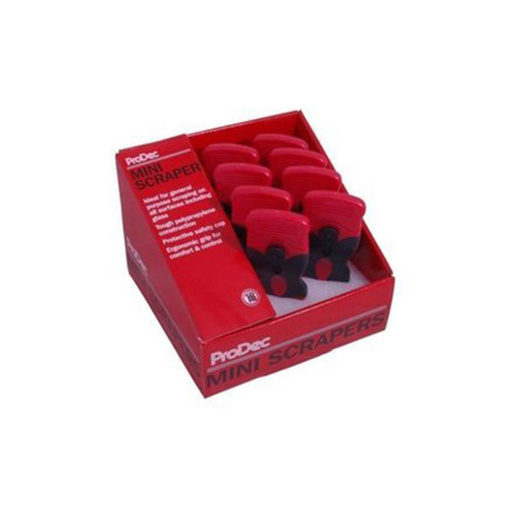 Contoured Plastic Mini Scraper Image 1
