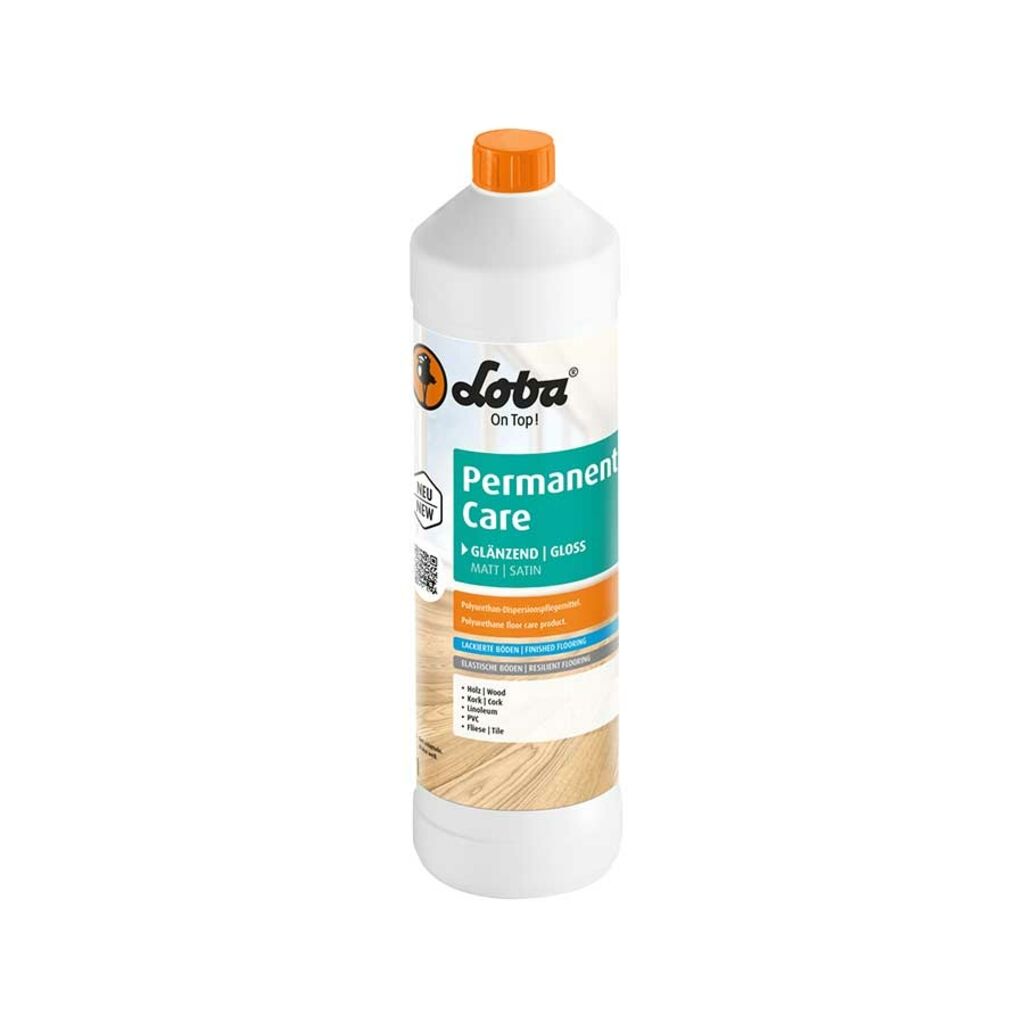 LOBA PermanentCare Floor Polish, Gloss, 1L Image 1