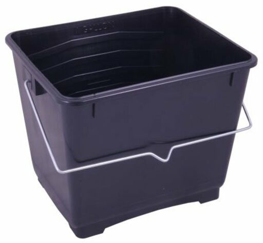 Black Plastic Scuttle, 5L