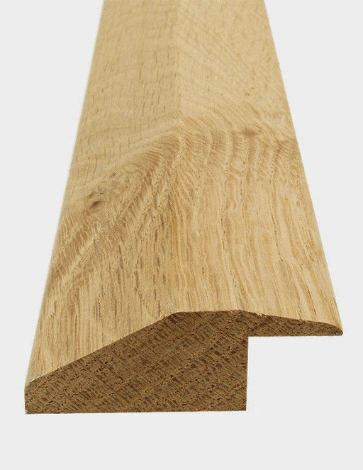Traditions Solid Oak Reducer Threshold, Unfinished, 15mm, 2.7m
