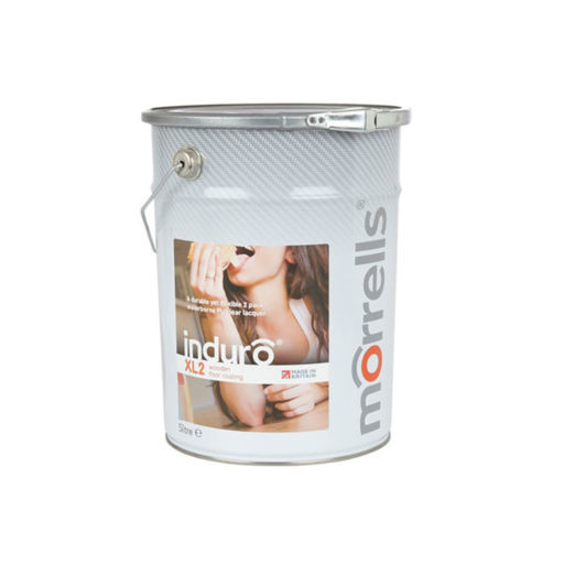 Morrells Induro XL2-90, Gloss Anti-Bacterial Waterbased Varnish, 5L