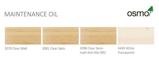 Osmo Maintenance Oil Clear, Matt, 1L Image 2