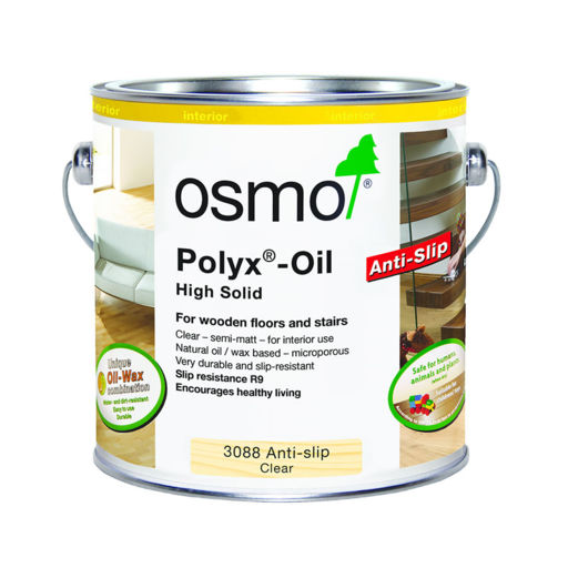 Osmo Polyx-Oil, Anti-Slip, Clear, Semi-Matt, 2.5L