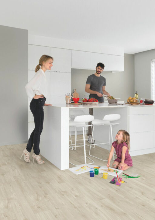 QuickStep Alpha Blos Base, Canyon Oak Beige Vinyl Flooring, 189x4x1251mm Image 2