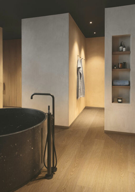 QuickStep Alpha Blos Base, Cocoa Oak Vinyl Flooring, 189x4x1251mm