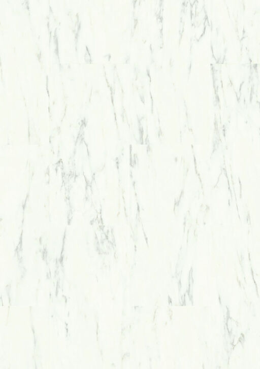 QuickStep Alpha Oro Base, Marble Carrara White Vinyl Flooring, 303x4x610mm Image 3