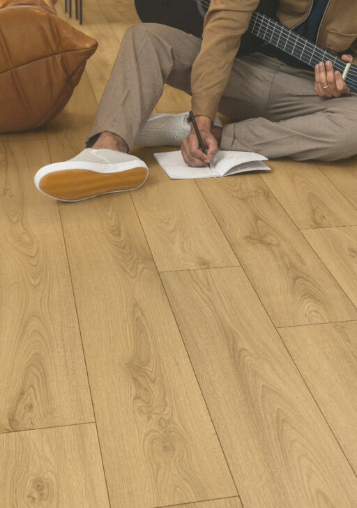 QuickStep CLASSIC Sandy Oak Natural Laminate Flooring, 8mm