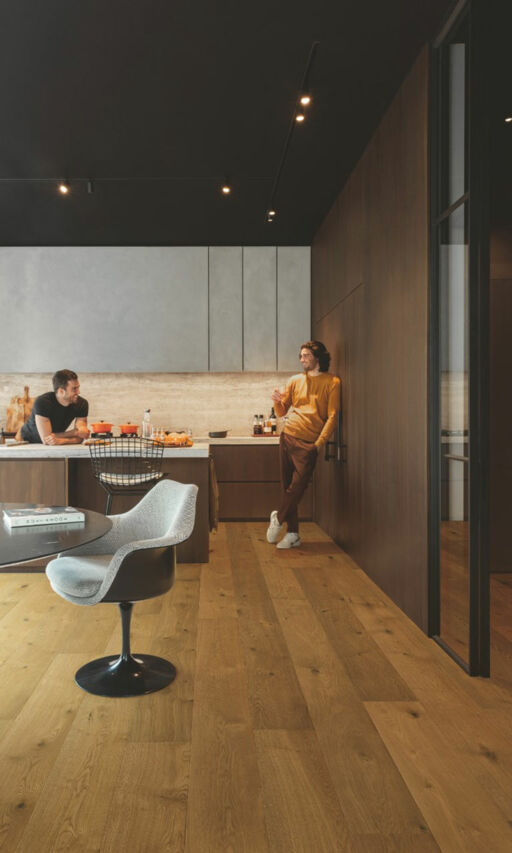 Quickstep Cala Cinnamon Oak Engineered Flooring, Brushed & Extra Matt Lacquered, 220x13x2200mm