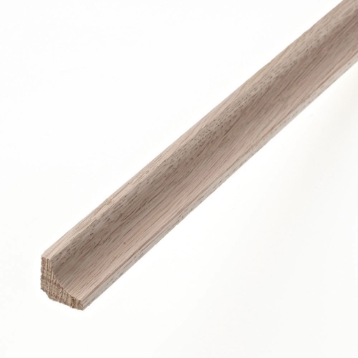 Solid White Oak Scotia Beading, Lacquered, 19x19 mm, 2.4m