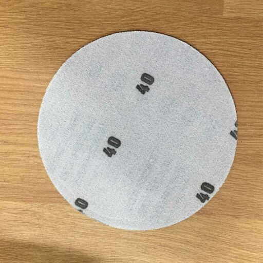 Starcke Sanding Disc, 40G, 150mm, Without Holes, Velcro