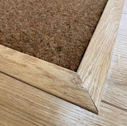 Traditions Solid Oak L-Shaped Threshold, Oiled, 20mm, 0.9m Image 3