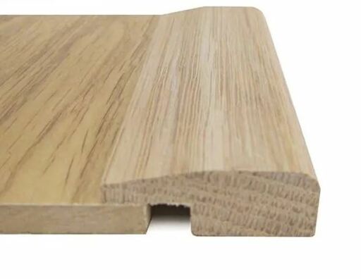 Traditions Solid Oak L-Shaped Threshold, Unfinished, 7mm, 2.7m