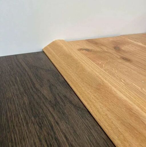 Traditions Solid Oak Reducer Threshold, Unfinished, 20mm, 2.7m Image 3